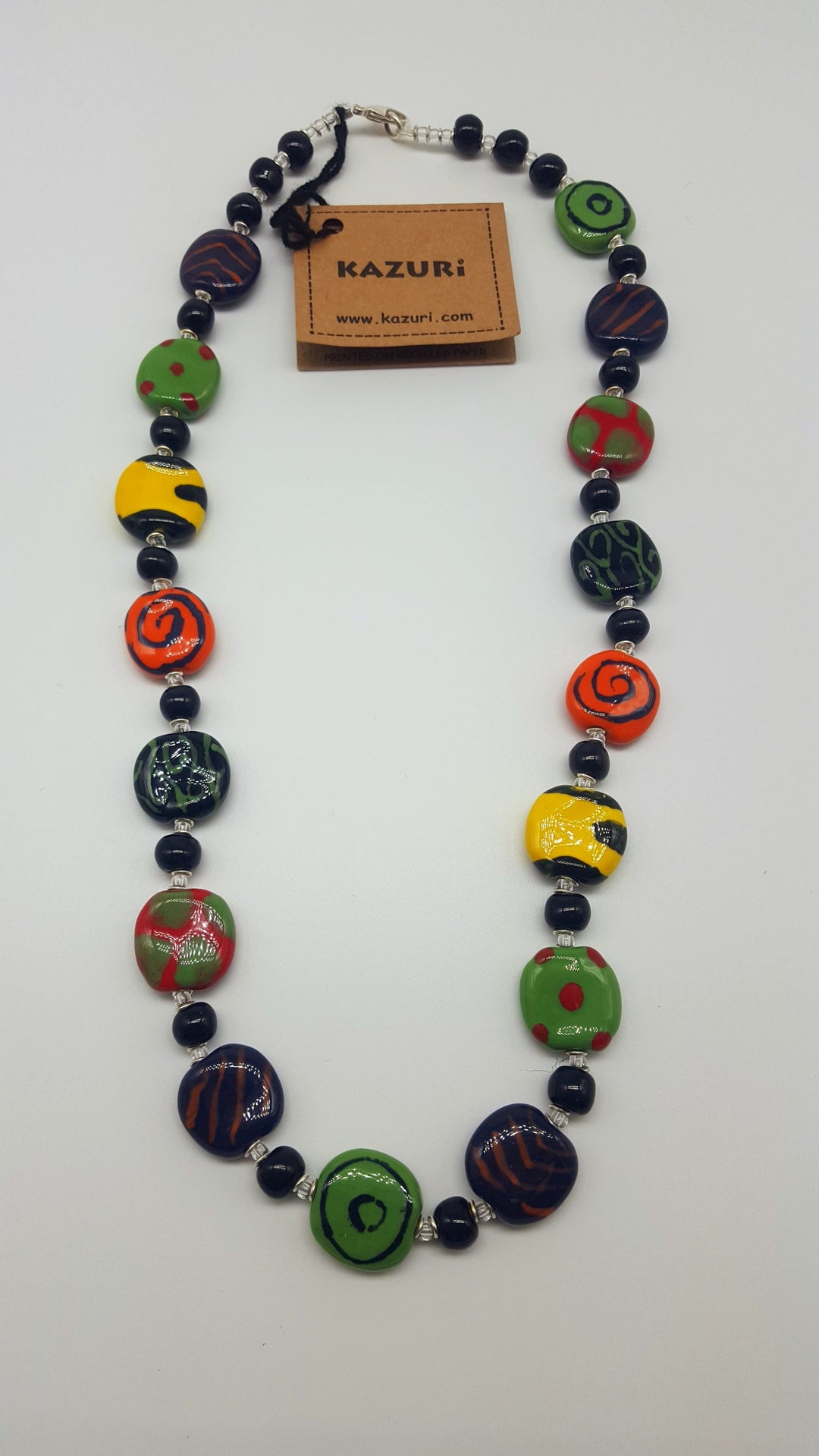 ｎ017 カズリ kazuri N-007 ネックレス アフリカンジュエリー Kazuri Beads Jewelry – Koko Fair USA